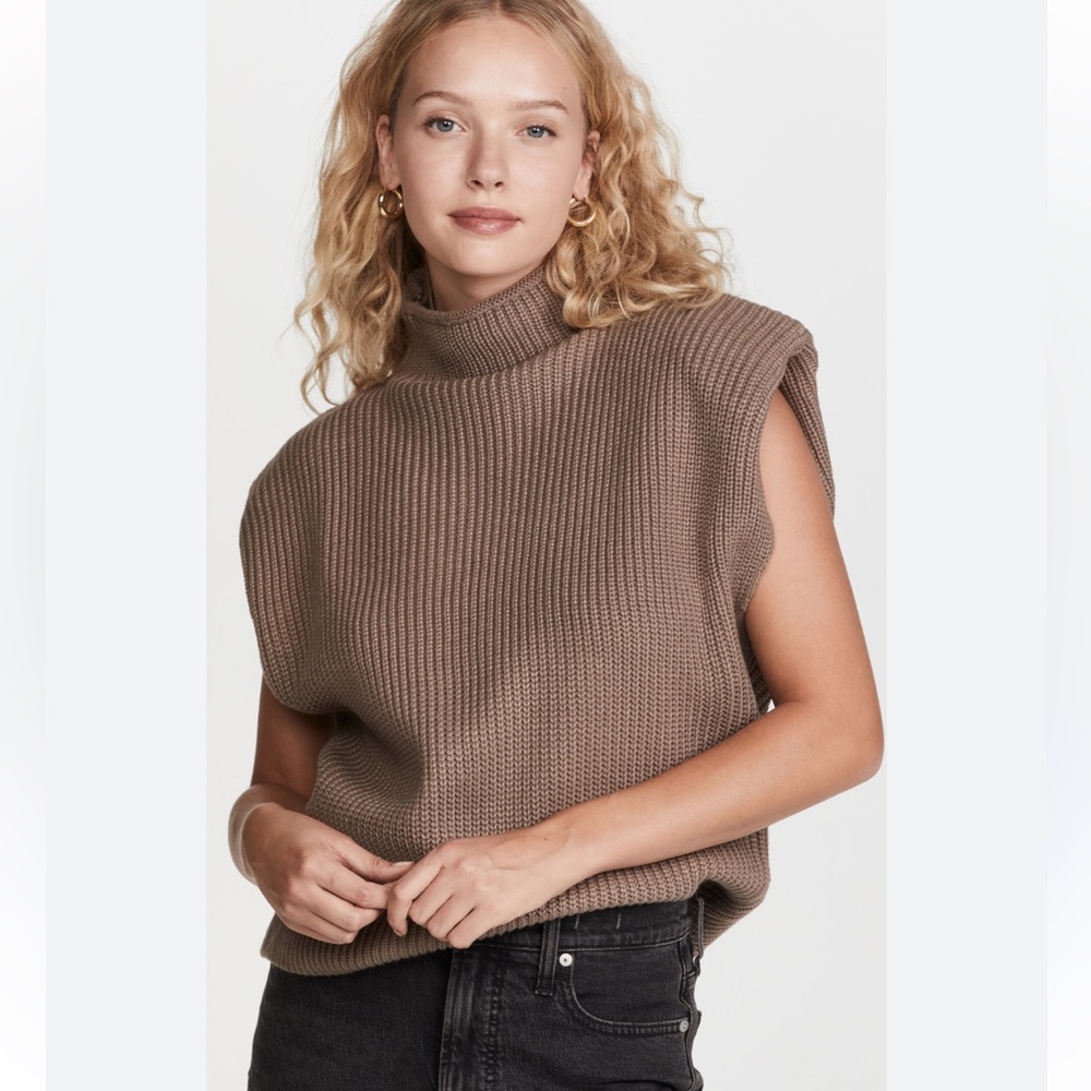 En Saison Brown Turtleneck Sweater